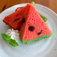Watermelon pound cake